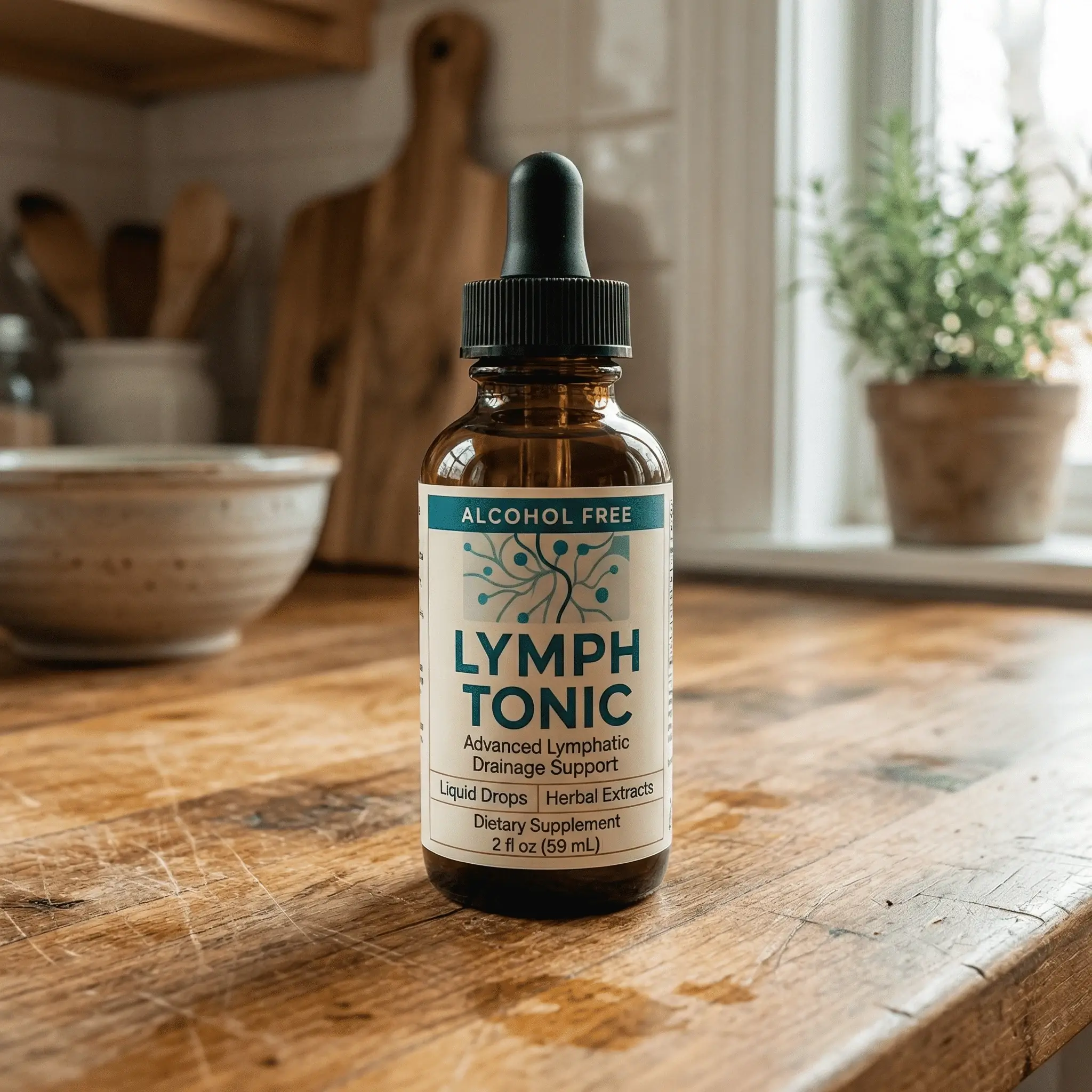 Lymph Tonic — Advanced Lymphatic Drainage Support bottle